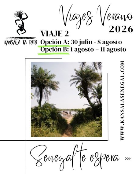 20 años realizando este viaje a Senegal
Una inmersión cultural, donde compartiremos música, danza, comunidad, naturaleza, conocer proyectos